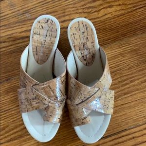 Donald Pliner Cork Wedges size 5.5m